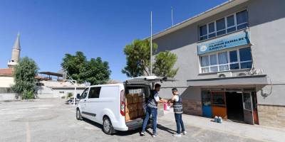 Büyükşehir'den okullara hijyen seti desteği