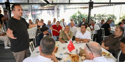 Bornova Belediyesi Sanayi Meclisi Dramalılar Köşkü’nde Buluştu