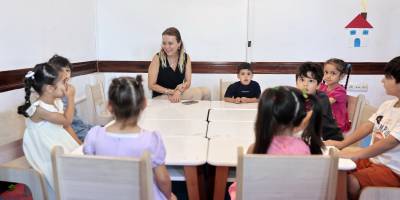 Başkan Mutlu, Oyun Evi’nin minikleriyle buluştu