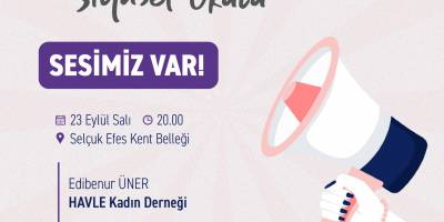 Efes Selçuk’ta “Başka Bir Siyaset Okulu” başlıyor