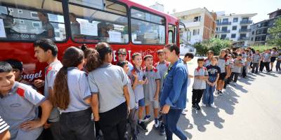 Başkan Sengel öğrencilere verdiği sözü tuttu