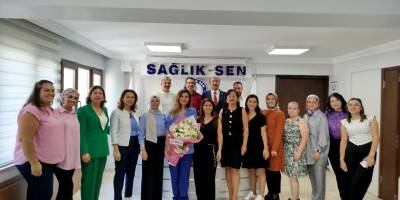 Sağlık-Sen İzmir 1 No’lu Şube Kadın Komisyonu’nda Görev Değişikliği