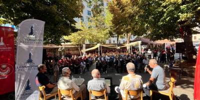 İzmir İtfaiyesi’nin çınarları genç meslektaşları ile buluştu