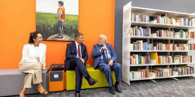 Prof. Dr. İlber Ortaylı kendi adını taşıyan kütüphaneyi açtı