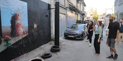 Konak’ta sanat sokaklara yayılmaya devam ediyor