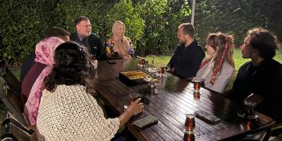 Başkan Saygılı, üniversite öğrencilerini evinde misafir etti!