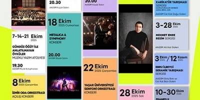 AASSM’de ekim ayı sanatla geçecek