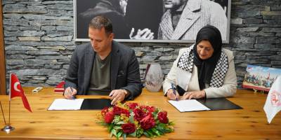 Bornova ve Filistin’in Dura Belediyesi’nden kardeşlik adımı