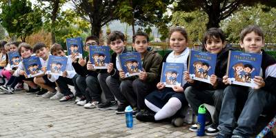 MİNİK HAYVANSEVERLERDEN CAN DOSTLARA ANLAMLI ZİYARET