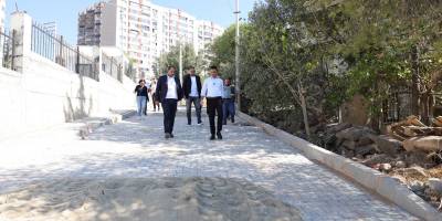 Başkan Önal Mahallelerde projeleri inceledi, vatandaşlarla buluştu