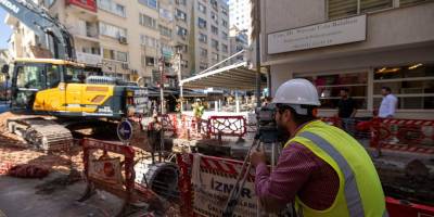 İZSU’dan Alsancak’a 250 milyon liralık altyapı yatırımı