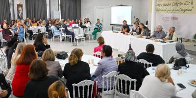 Bornovalı kadınlar geleceğe umut ekiyor