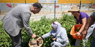 Kadınlar toprakla, Bornova umutla buluşuyor