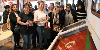 Çocuklar ve kadınlar Cumhuriyet ruhu ile Belkahve’de buluştu