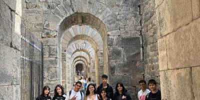 Pergamon Antik Kenti’nde dil becerilerini geliştirdiler