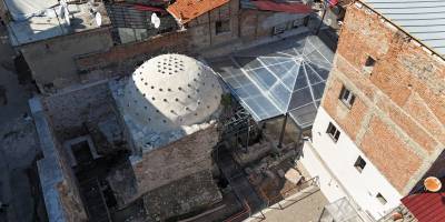 Tarihi hamam günümüzle buluşuyor