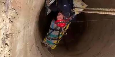 12 metrelik kuyudan itfaiyenin müdahalesiyle kurtarıldı