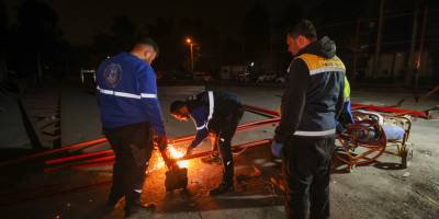 Buca Belediyesi'nden Hazine Arazisinde Kaçak Yapıya Gece Operasyonu