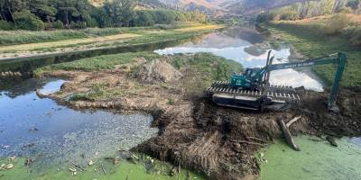 Gediz’e amfibik operasyon