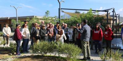 İzmirli Turist Rehberlerinden Efes Tarlası Yaşam Köyü’ne Eğitim Ziyareti