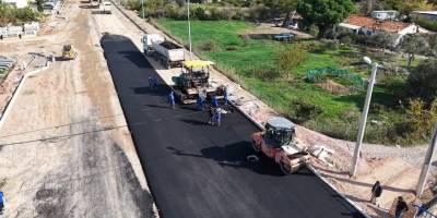 Güzelbahçe’nin tarihi yol ve altyapı projesinde ilk etap tamam