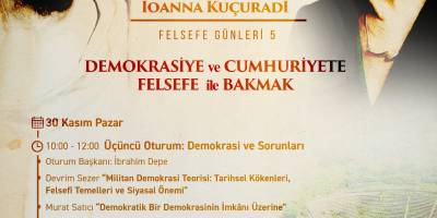 HERAKLEITOS VE İOANNA KUÇURADİ FELSEFE GÜNLERİ 29–30 KASIM'DA EFES SELÇUK’TA