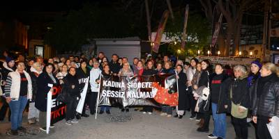 Başkan Kınay, Kadına Şiddete Karşı 24 Saat Nöbet Tutacak