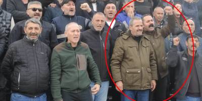 DİSK’in eyleminde AK Partili isimler!