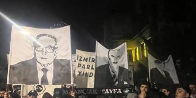 Altay taraftarlarından "Kurtuluş Yürüyüş'ü"