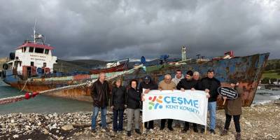 Asbestli söküm tepkisi: Bu gemi buradan kalkacak