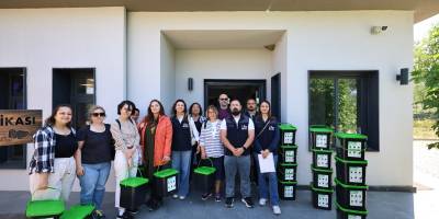 EFES TARLASI YAŞAM KÖYÜ’NDE BOKAŞİ EV TİPİ KOMPOST EĞİTİMİ DÜZENLENDİ