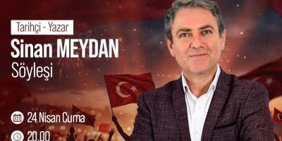 Bayraklı’da 23 Nisan Programı Sinan Meydan söyleşisi ile tamamlanıyor