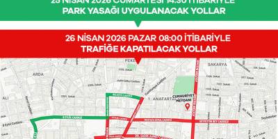 Manisa'da 25-26 Nisan'da Bu Yollar Kapalı Olacak