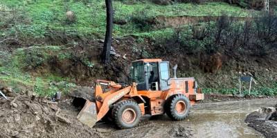 Ödemiş Belediyesi yağışlı mevsim sonrası aynı anda 7 bölgede sahada