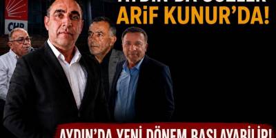 CHP GENEL MERKEZİ AYDIN İÇİN DÜĞMEYE BASTI: TABANIN GÖZÜ ARİF KUNUR’DA