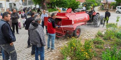 Traktörler hazır gözler ormanda