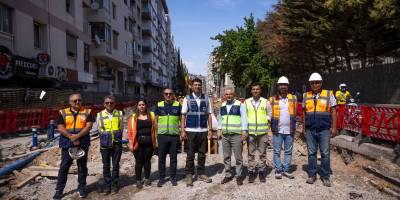 İzmir’de 3 milyar liralık alt yapı dönüşümü sürüyor