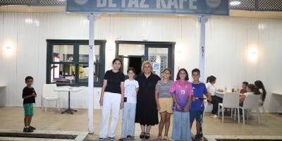 Başkan Şen’den Jet İcraat; Beyaz Kafe yeniden hizmette!