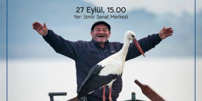 Yaren Leylek ve Adem amcanın dostluğu İzmir Sanat’ta