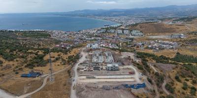 İzmir’in üçüncü büyük arıtma tesisi Dikili’de yükseliyor