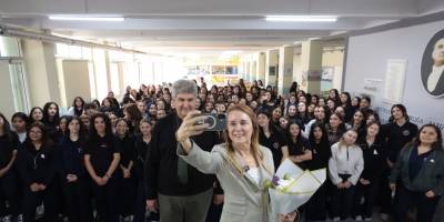 Başkan Mutlu, okul ziyaretlerini sürdürüyor