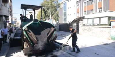 Beş okulun kullandığı sokağa Konak Belediyesi’nden güvenli dokunuş
