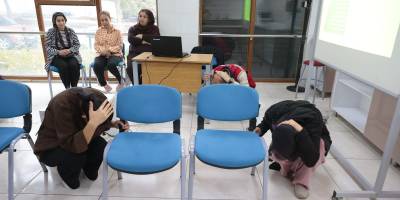 Konak’ta afet farkındalık eğitimleri devam ediyor