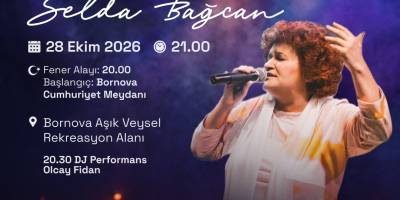 Bornova’da Cumhuriyet coşkusu Selda Bağcan ile taçlanıyor