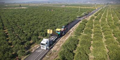 Selçuk’ta 15,5 kilometrelik yol yenileniyor