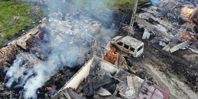 2 kişinin öldüğü, 3 evin yandığı yangının boyutu gün ağarınca ortaya çıktı