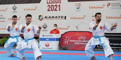 Karatecilerden Lizbon’da 9 madalya