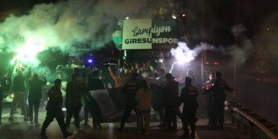 Giresunlular Süper Lig zaferini kutladılar