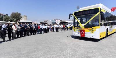 Karsan'dan Mersin'e 30 adetlik doğal gazlı otobüs teslimatı