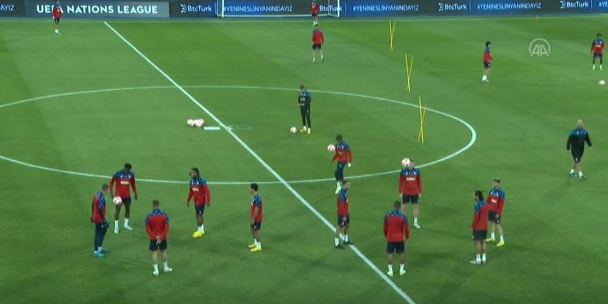 Lüksemburg Milli Takımı, Türkiye maçı hazırlıklarını tamamladı